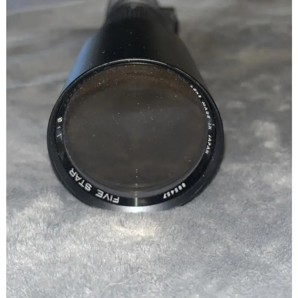Five Star 1:8 f= 500mm Lens Made In Japan Telephoto Camera Lens 866935